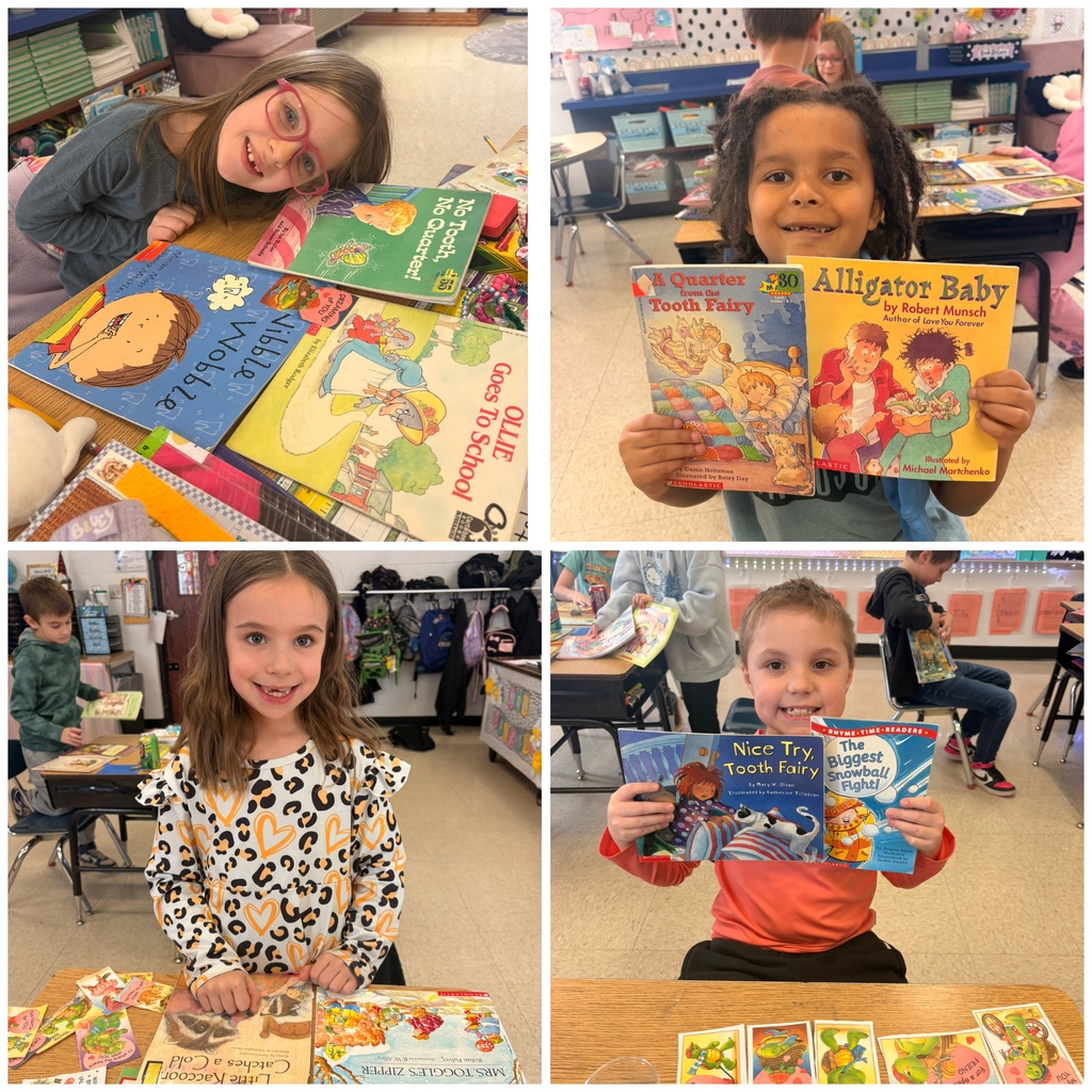 Book Sale Day 📚✨ Second grade shoppers in action! Our second graders loved using pretend money to shop for books—so much fun and great practice making the correct change!