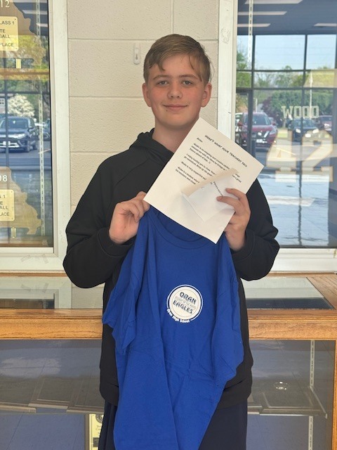 Student of the Month-Blake