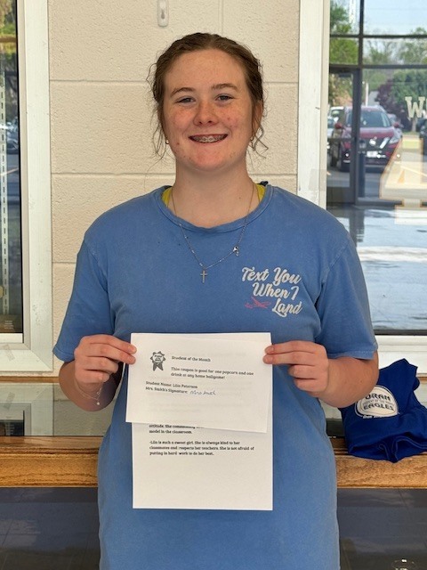Student of the Month-Lila