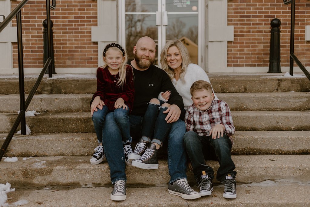 Mr. Bickings and family