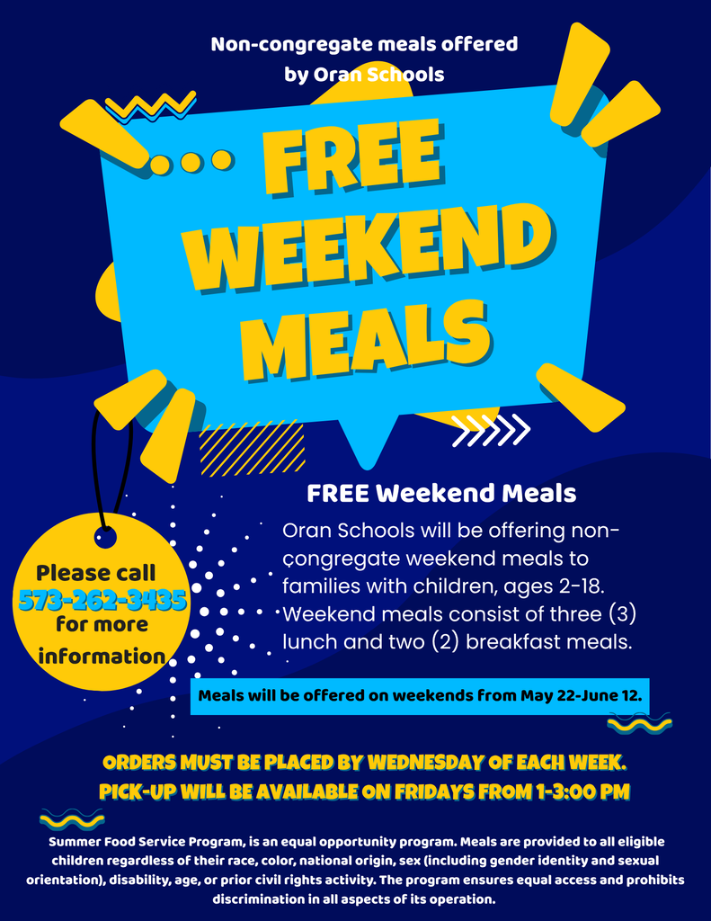 Free Weekend Meals