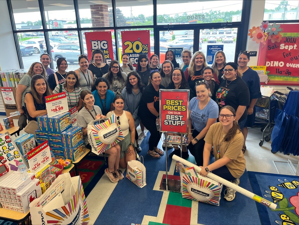 Picture of the Early Childhood teachers at Lakeshore Learning, smiling and looking at the camera