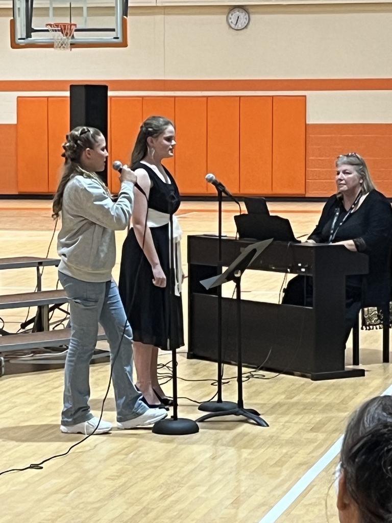 students perform at the OJH choir winter concert.