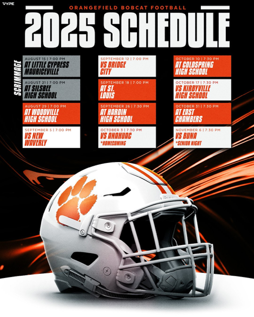 2025 Football Schedule