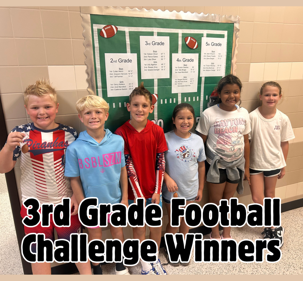 3rd Grade Winners