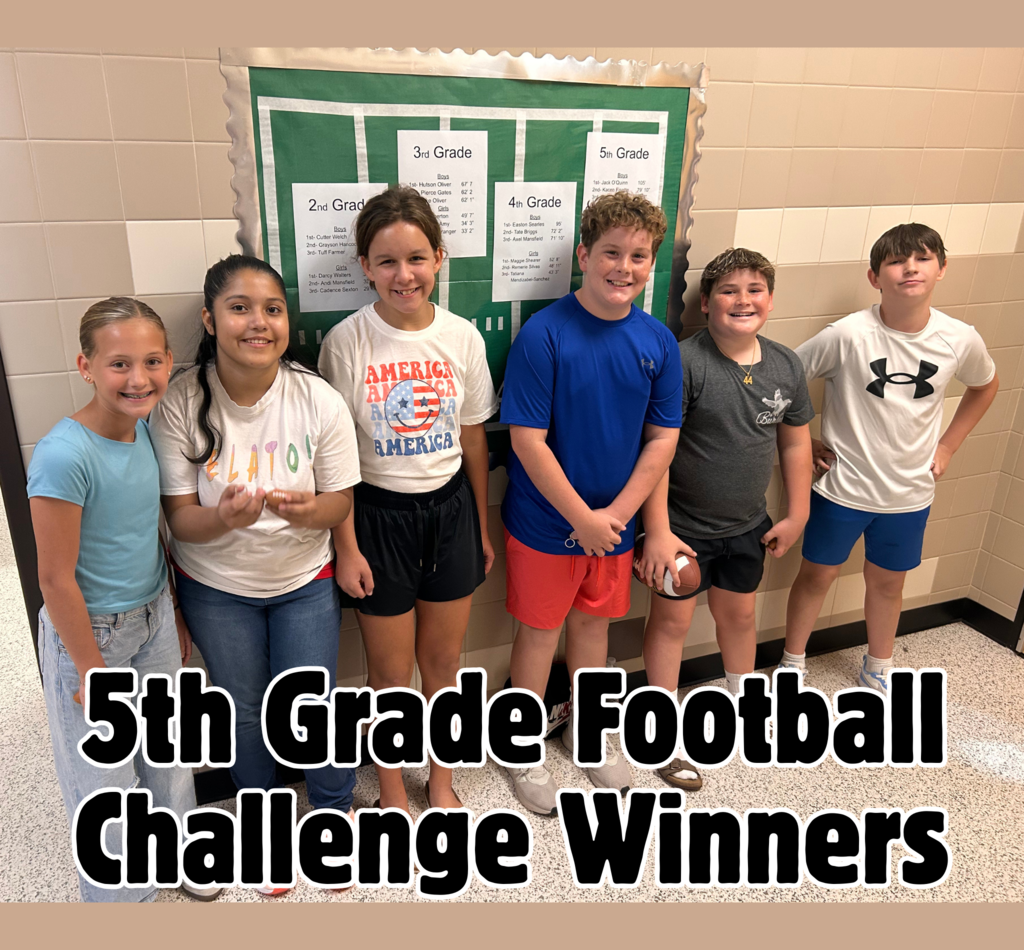 5th Grade Winners