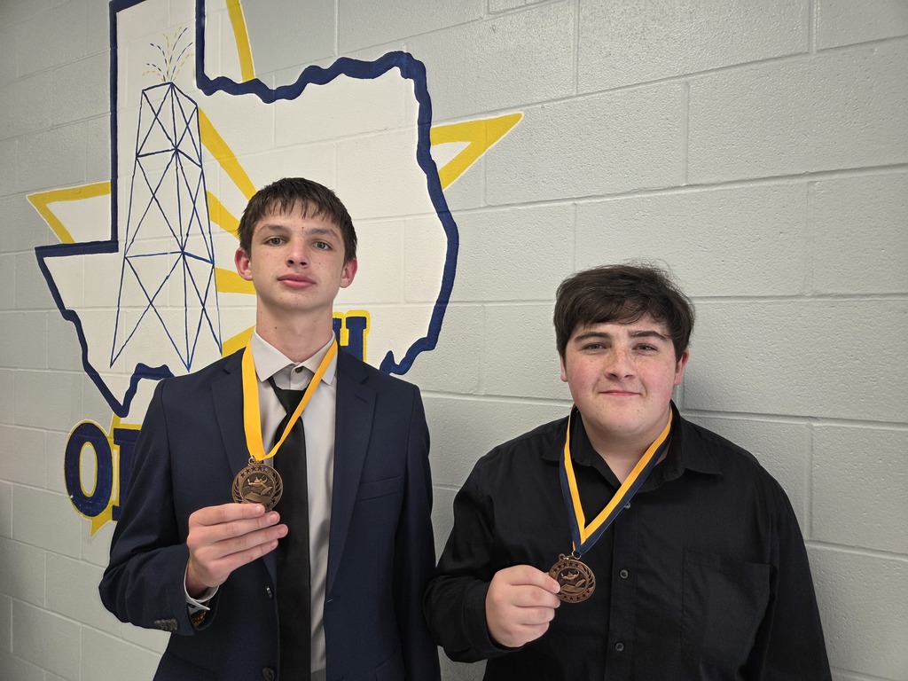 two students will medals