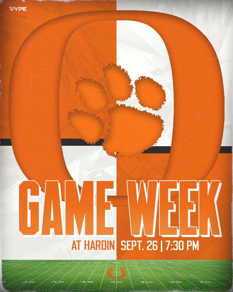 Game Week at Hardin 7:30pm Sept 26th