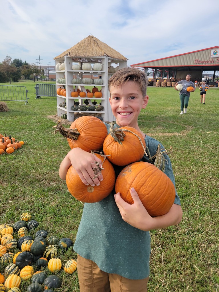 A photo of students setting up for orangetober fest.