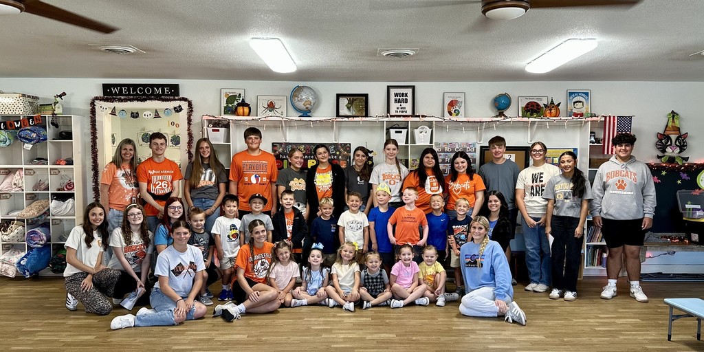 high school students with Apple tree students