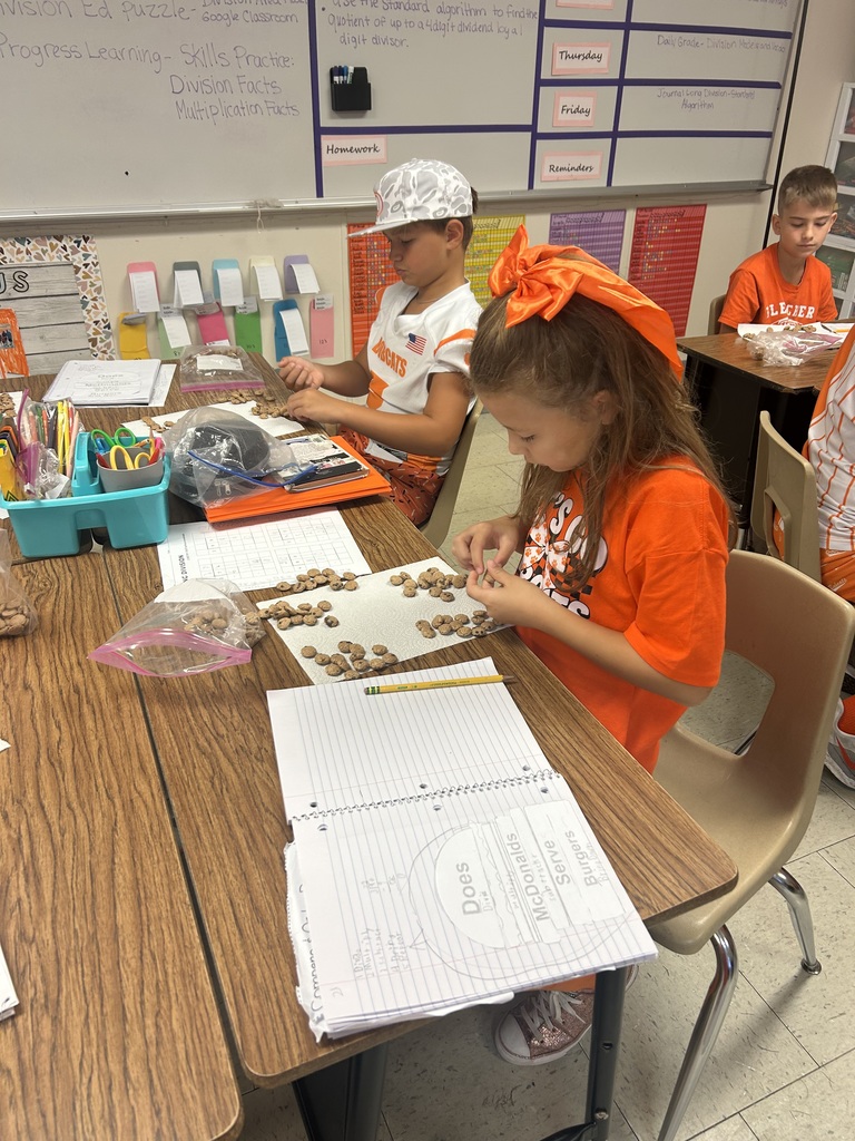 Students completing project