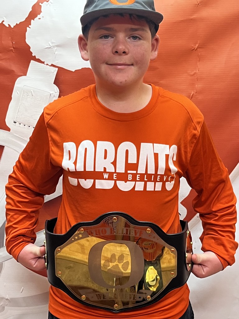 8th grade lineman of the week Billy McClure