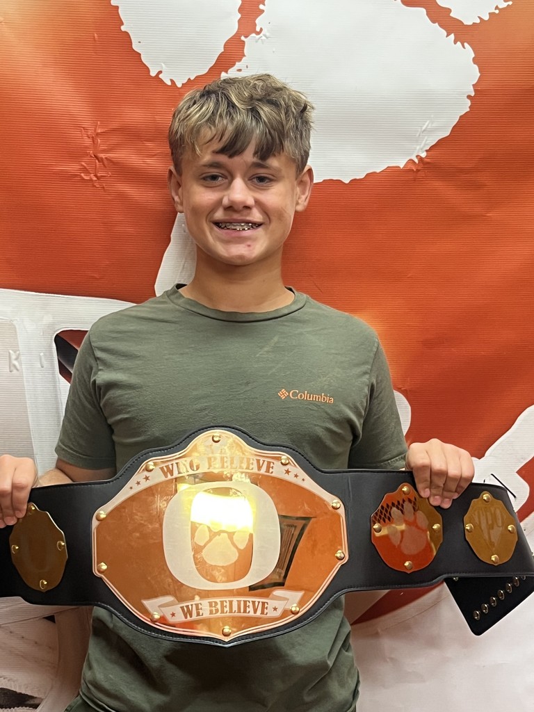 7th grade defensive player of the week Beaux Briggs