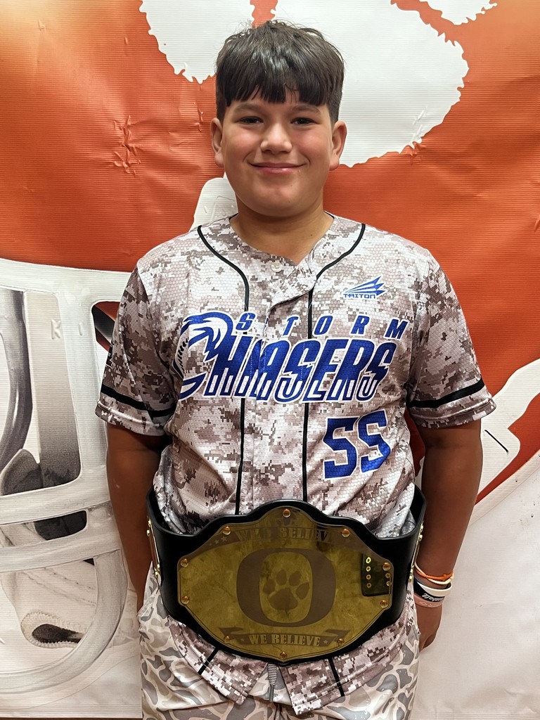 7th grade lineman of the week Maddox Guidry