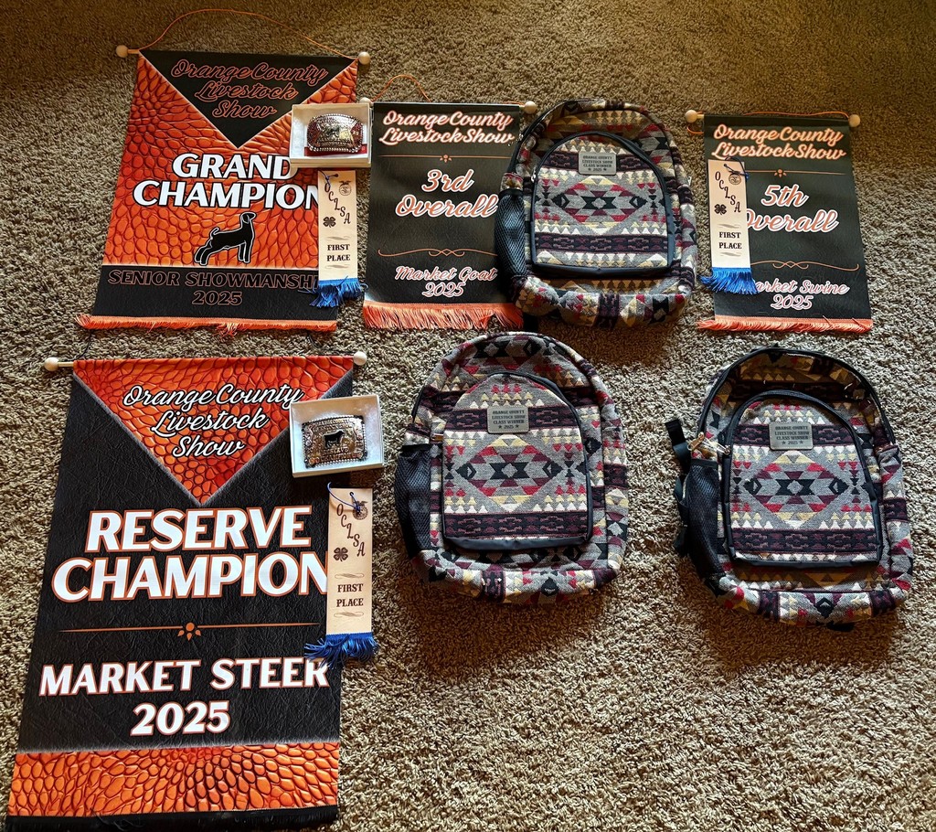 banners and backpacks