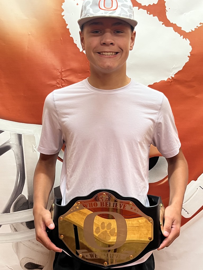 7th grade defensive player - Tripp Kinchen