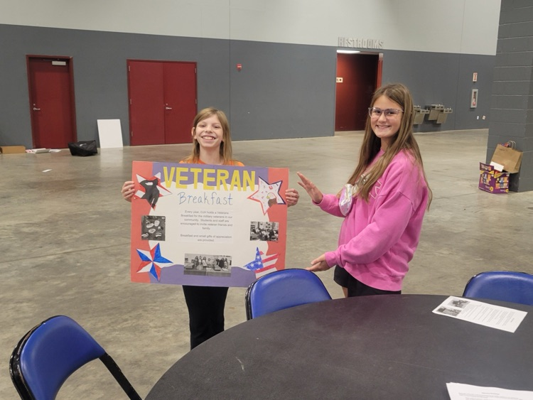 OJH Student Council Members pose for a photo.