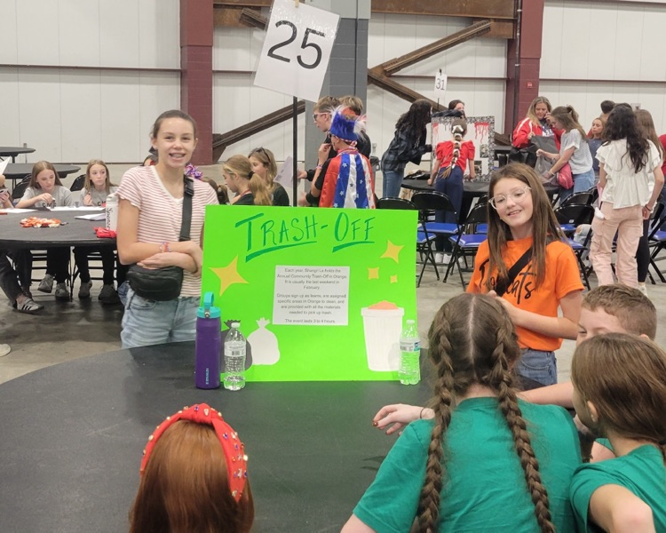 OJH Student Council Members pose for a photo.