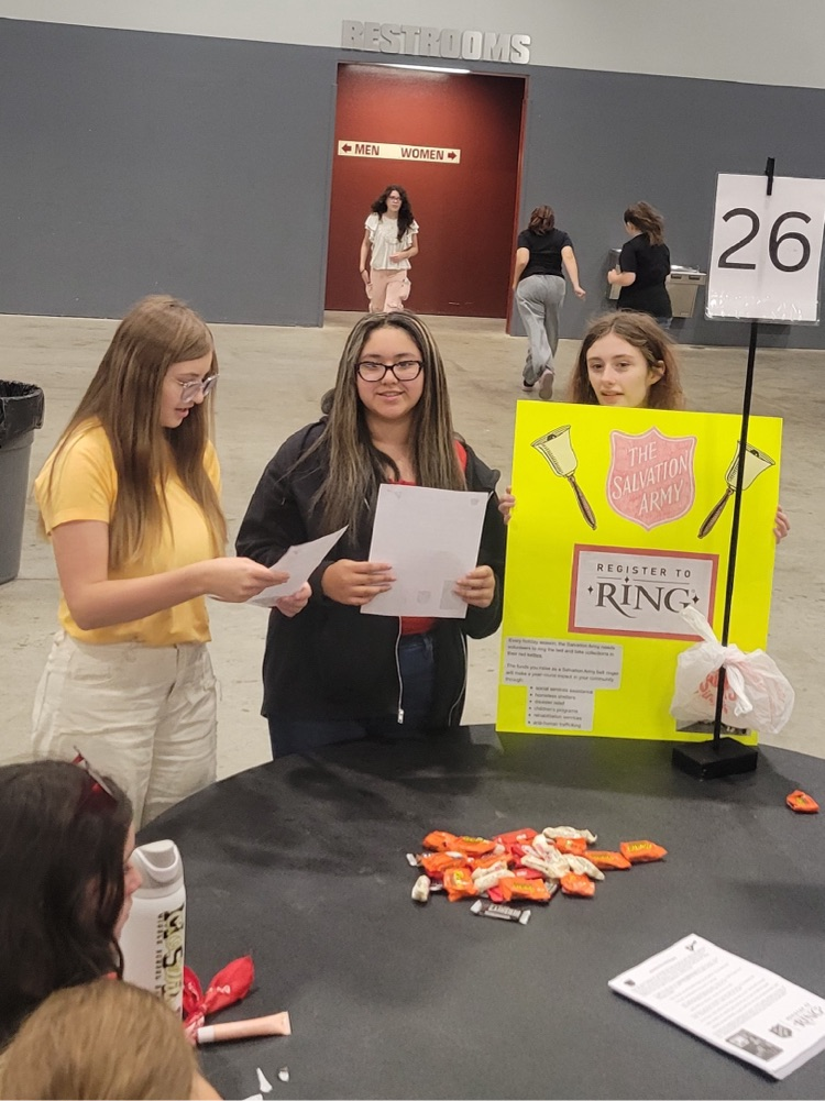 OJH Student Council Members pose for a photo.
