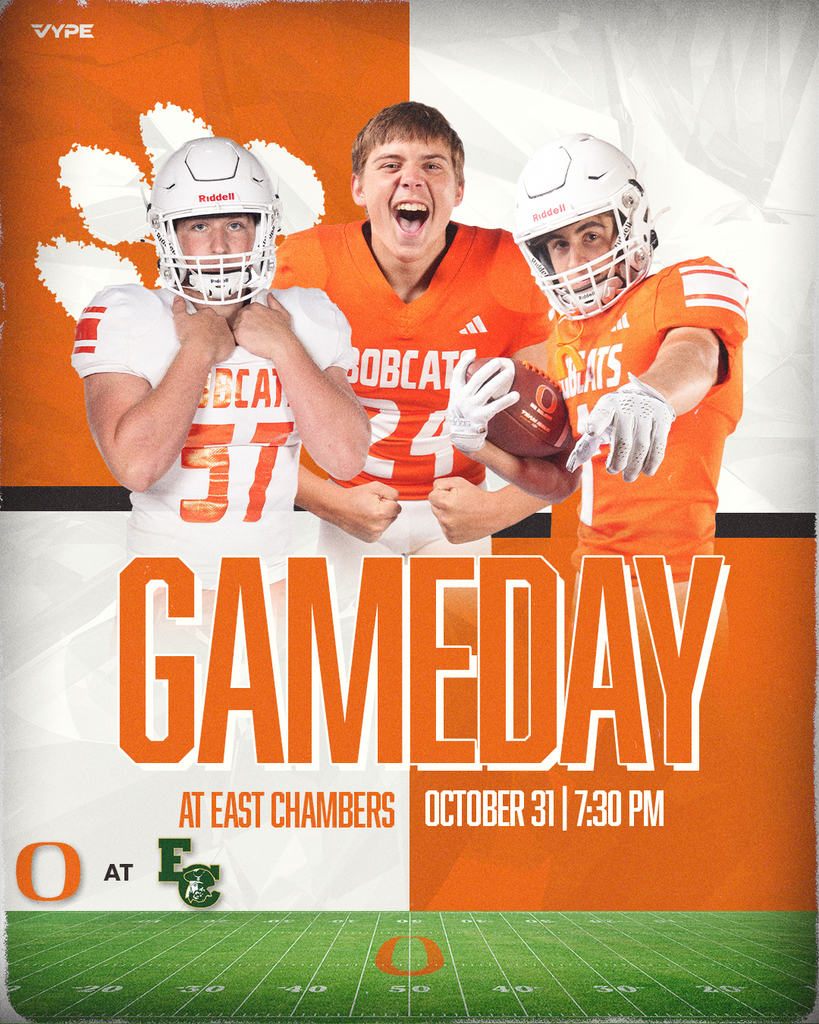 Game day at East Chambers 7:30pm