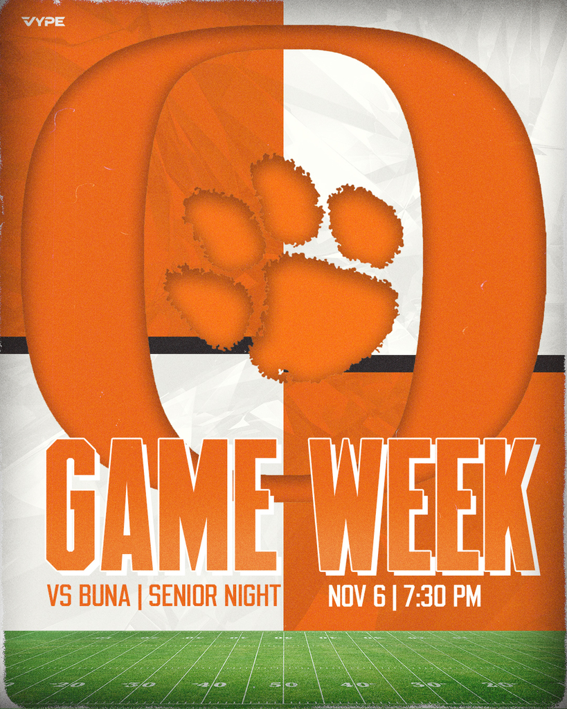 Game Week Senior Night Nov 6 7:30pm