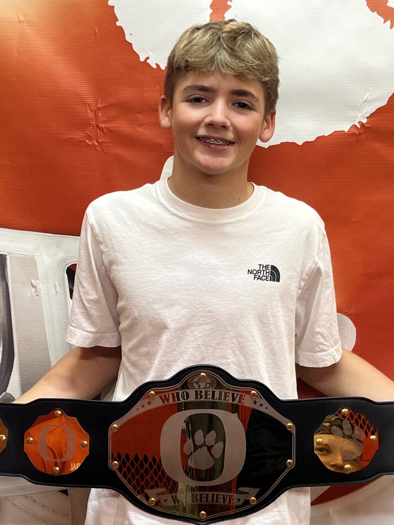 8th grade offensive player - Larsen Richard