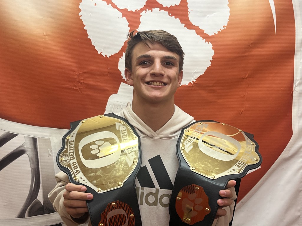 8th grade offensive and defensive player - Landon Agerton