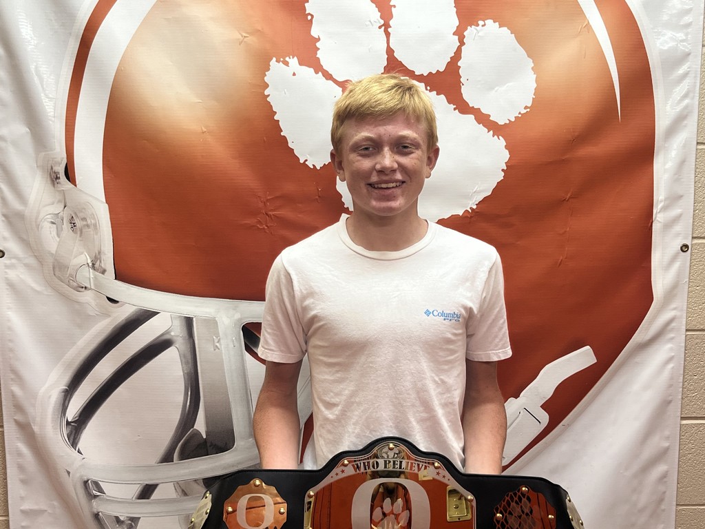 7th grade offensive player - Reagan Dearing