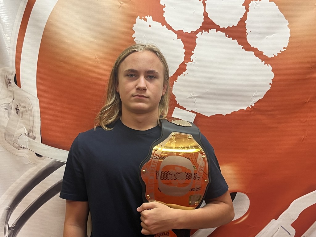 8th grade lineman - Kaleb Griffin