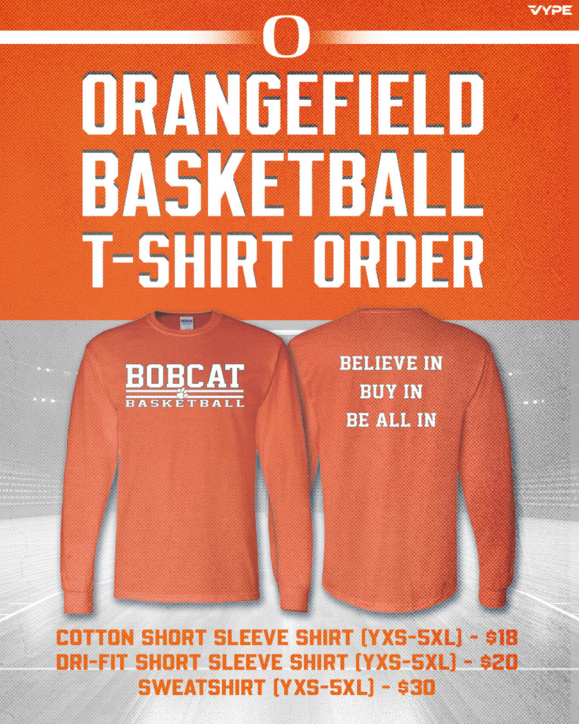 Basketball Tshirt Order