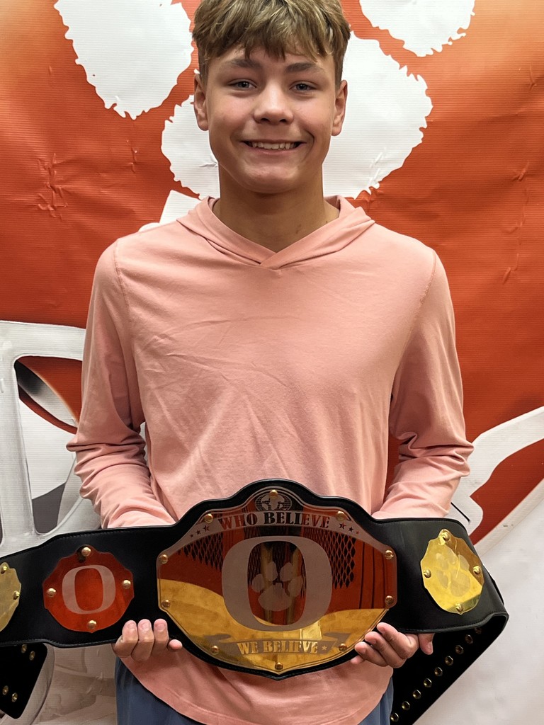 7th grade defensive player - Tripp Kinchen