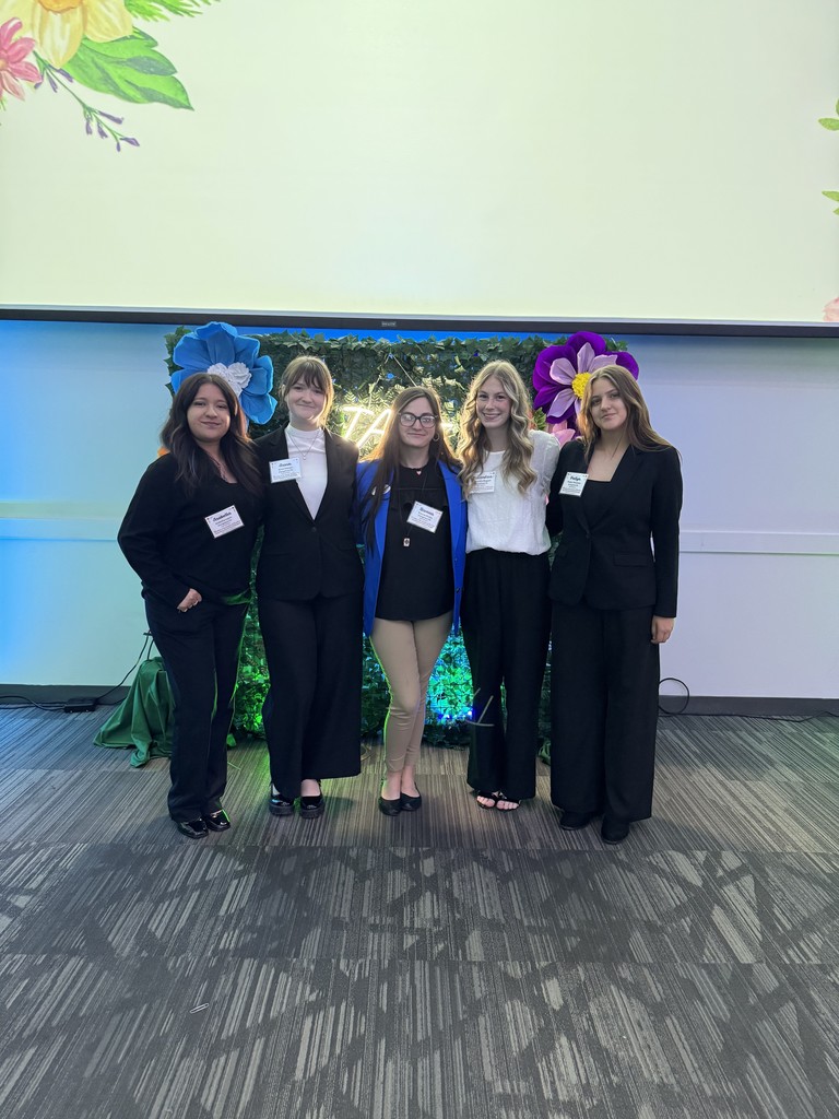 group of students dressed to compete