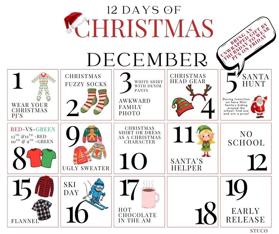 12 days of Christmas