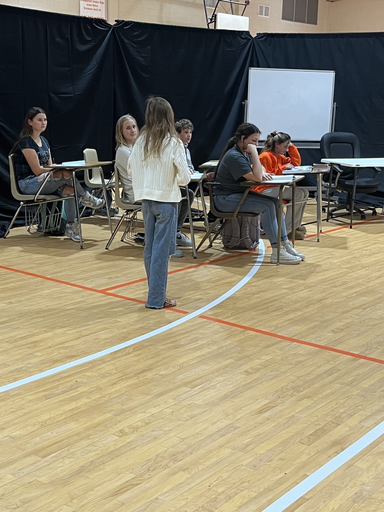 OJH Theatre performing for family and friends.