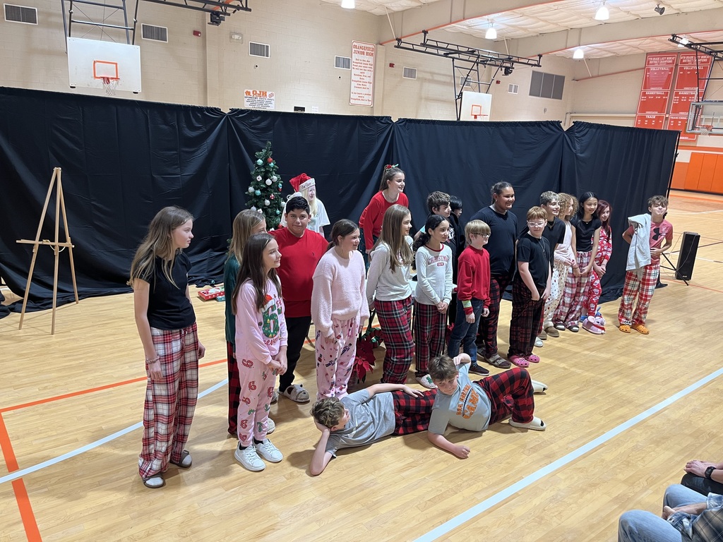 OJH Theatre performing for family and friends.