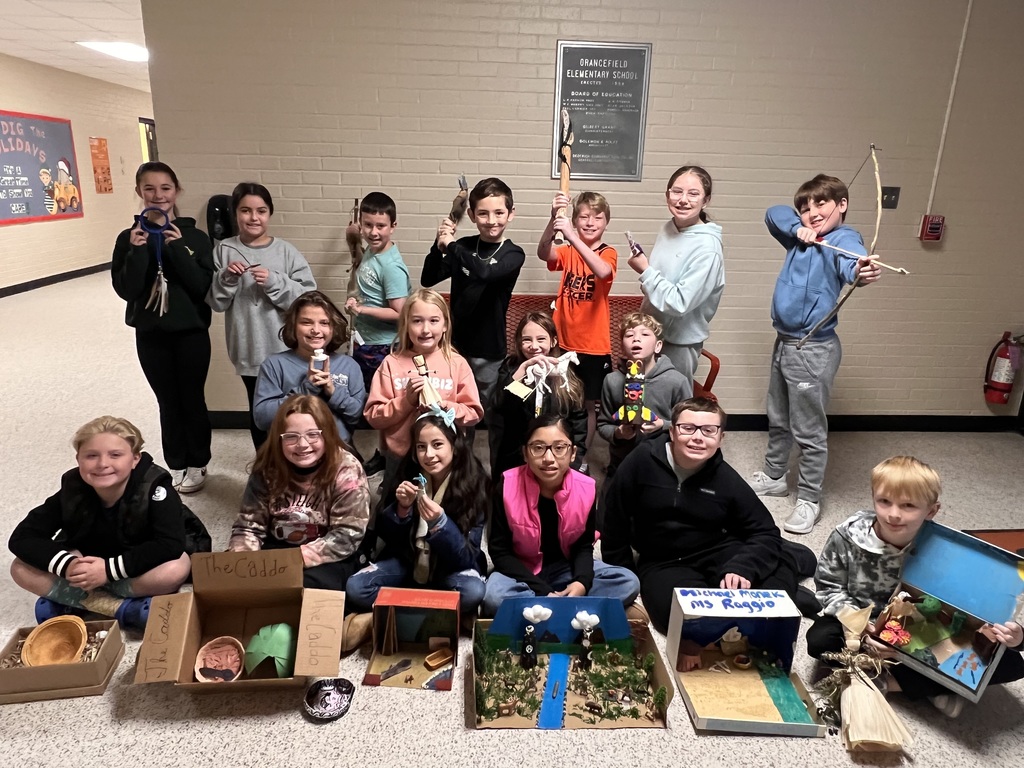 Students with artifacts