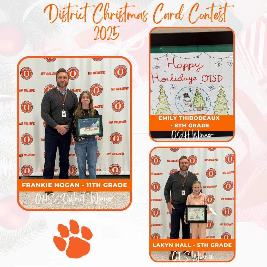 District Christmas Card Winners