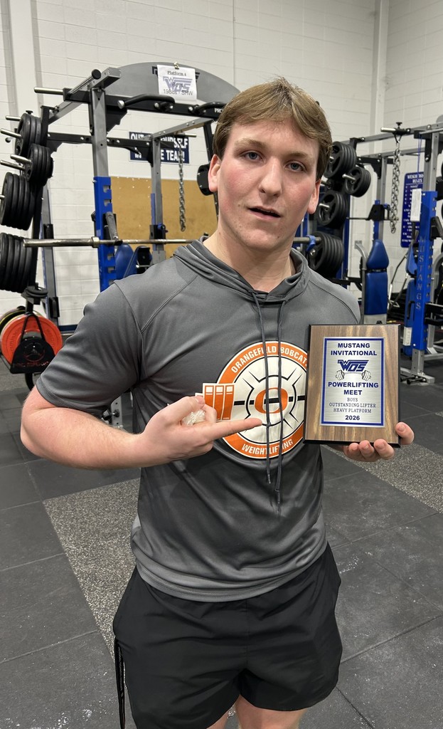 William Crosby with outstanding lifter plaque.