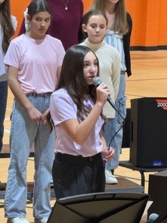 OJH students performing at the Spring Choir Concert.