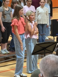 OJH students performing at the Spring Choir Concert.