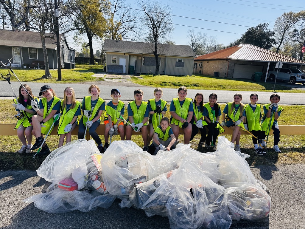 Students Picking up Trash