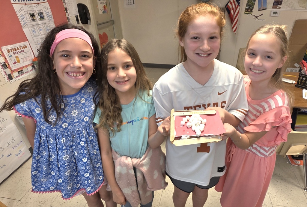 Students completing project