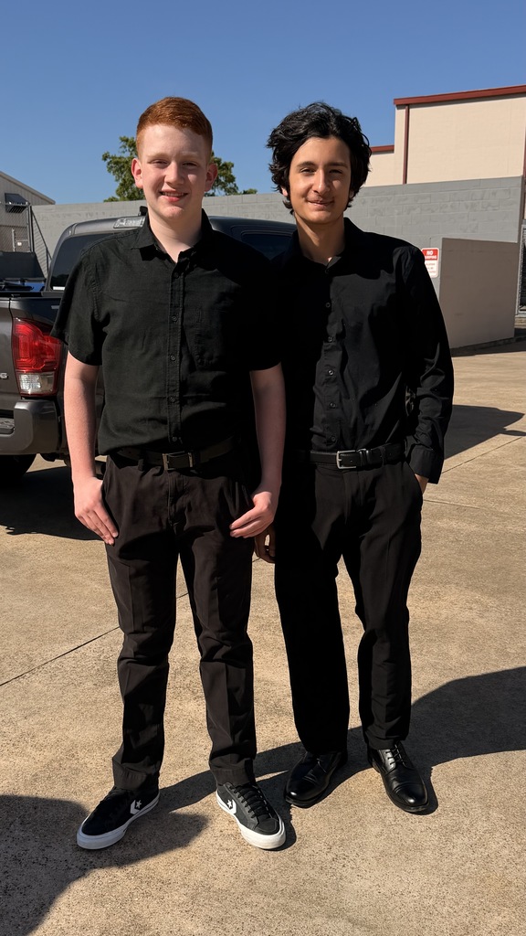 OJH students posing for a picture at the 2026 ATSSB All-Region Clinics and Concert