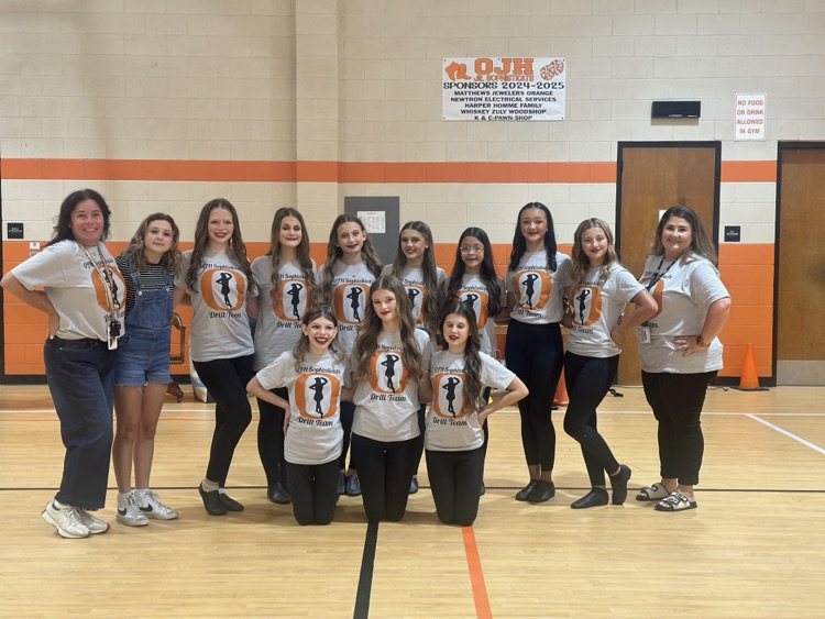 A group picture of 2026 OJH Jr. Sophisticats camp!