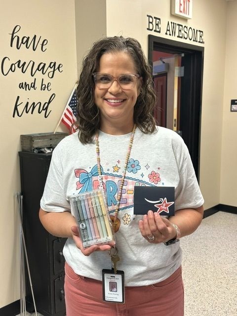 Teacher with Prizes