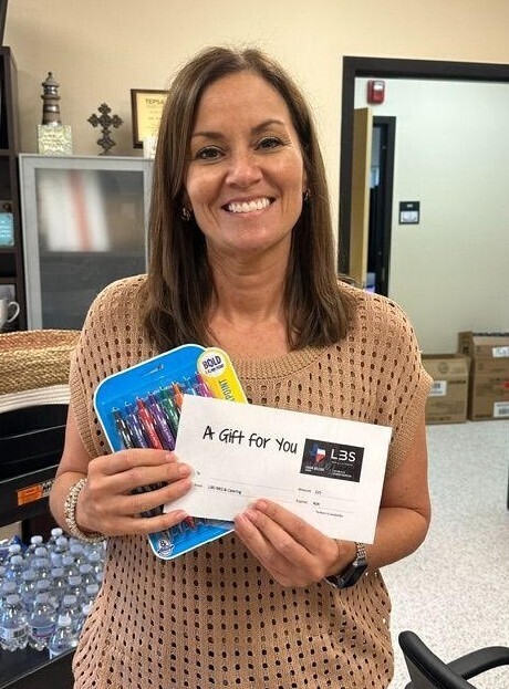 Teacher with Prizes