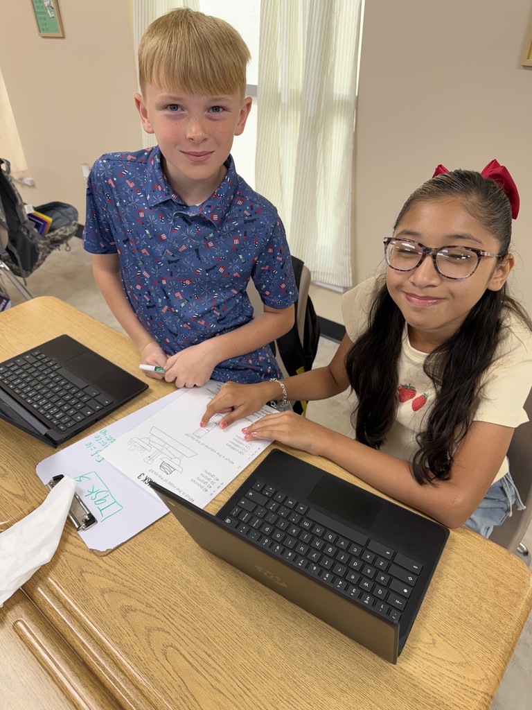 Students with document