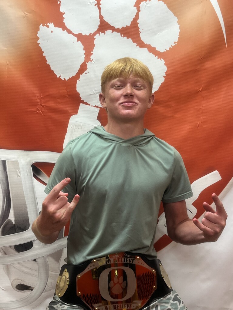 8th grade offensive player - Reagan Dearing 