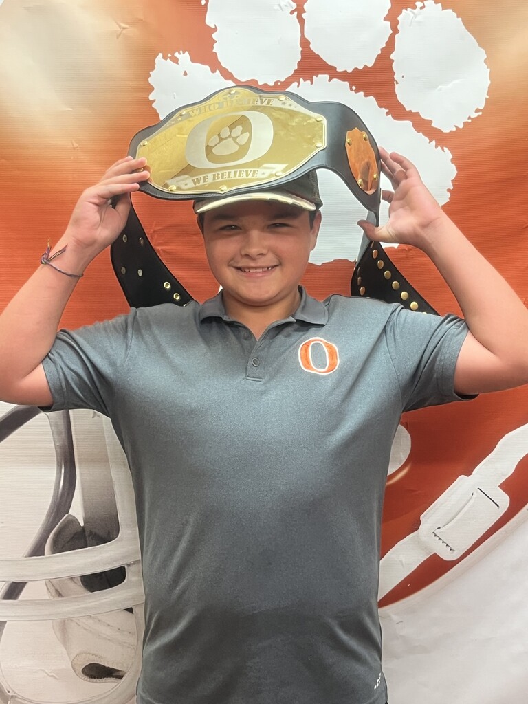 7th grade lineman - Garin Broussard