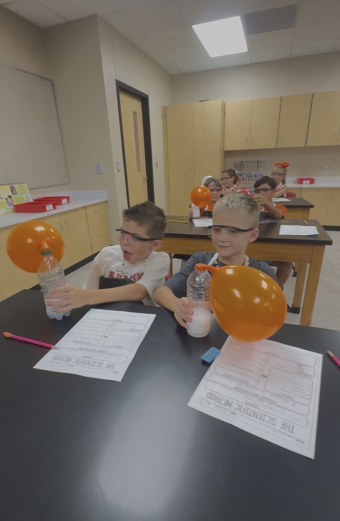 Students in lab